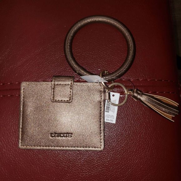 CT1009a Chicos Wristelt wallet in copper-Leather - Picture 2 of 5